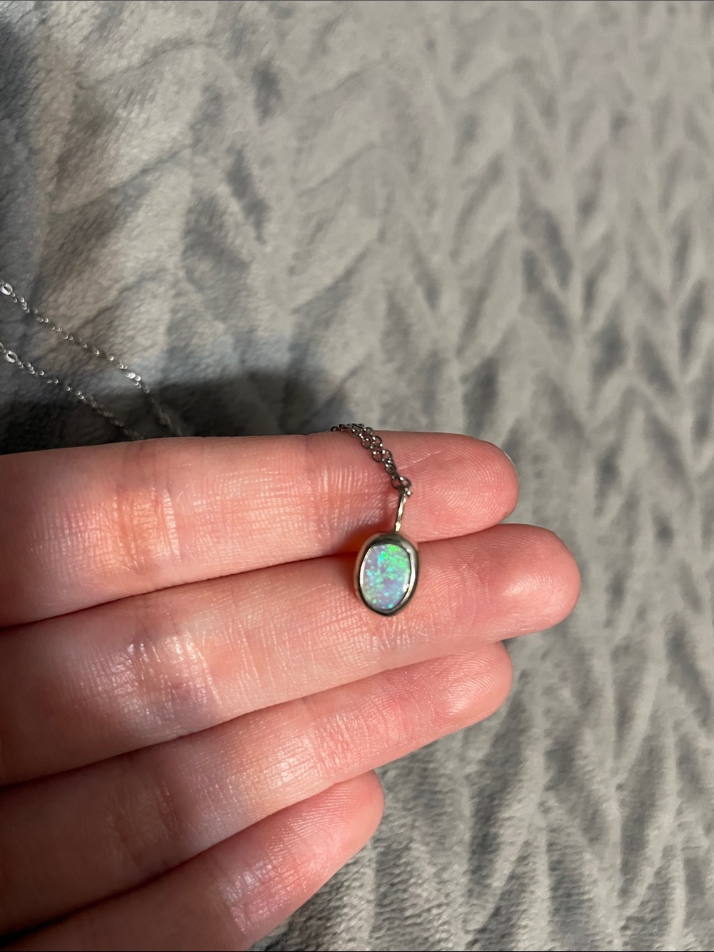 Australian Opal Necklace (See video!!)